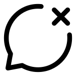 Bubble Error SVG Icon